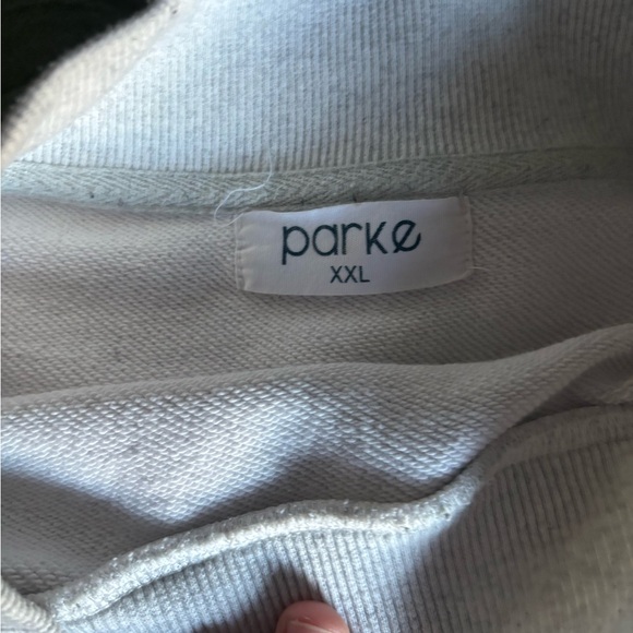 PARKE sweatshirt mockneck *used* - Picture 3 of 8